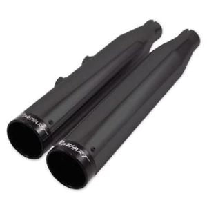 500-0401 | Rinehart Racing| Harley Davidson Sportster Slip-ons - Black with Black End Cap