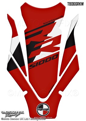 BMW S1000RR 2023 - 2024 Motorcycle Tank Pad Protector Motografix 3D Gel TB066RKW