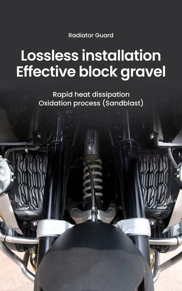 For R1250GS/1250GS ADV Motorcycle Radiator Guard,Lossless installation