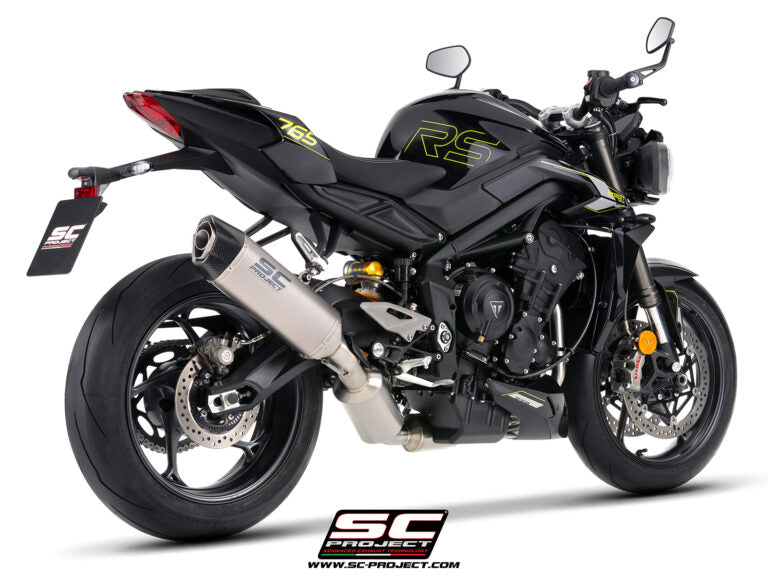 3-1 stainless steel full exhaust system, with SC1-X carbon exhaust STREET TRIPLE 765 (2024 – 2026) – EURO 5+ (Copy)
