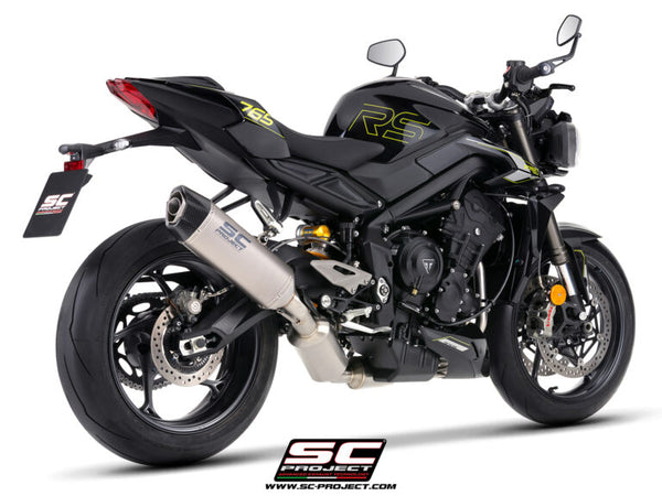 3-1 stainless steel full exhaust system, with SC1-X carbon exhaust STREET TRIPLE 765 (2024 – 2026) – EURO 5+ (Copy)
