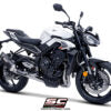 SC Project SC1-S Carbon Full Exhaust System 3-1 for Triumph Street Triple 765 RS (2023-24)