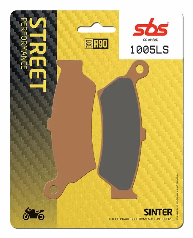 SBS Brake Pad | SBS  1005LS- SINTER FRONT BRAKE PADS