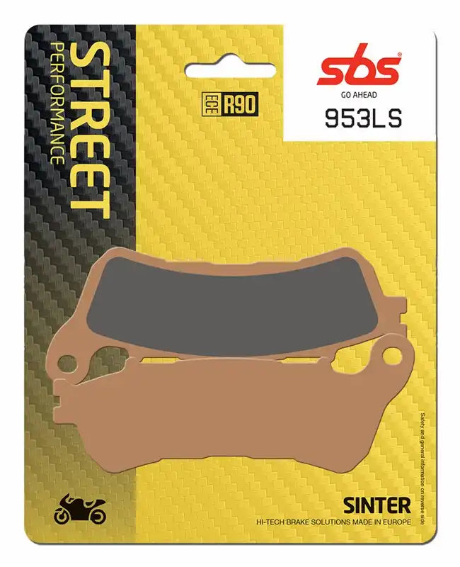 SBS Brake Pad | SBS  953LS- SINTER FRONT BRAKE PADS