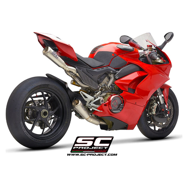 SC Project S1 – GP Titanium Full Exhaust System for Ducati Panigale V4 – V4S (2019-2020)