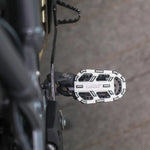 LOBOO Wide Foot Peg Enlargers for BMW R1300GS, R1250GS & F750GS | CNC Aluminum Footrest Extension