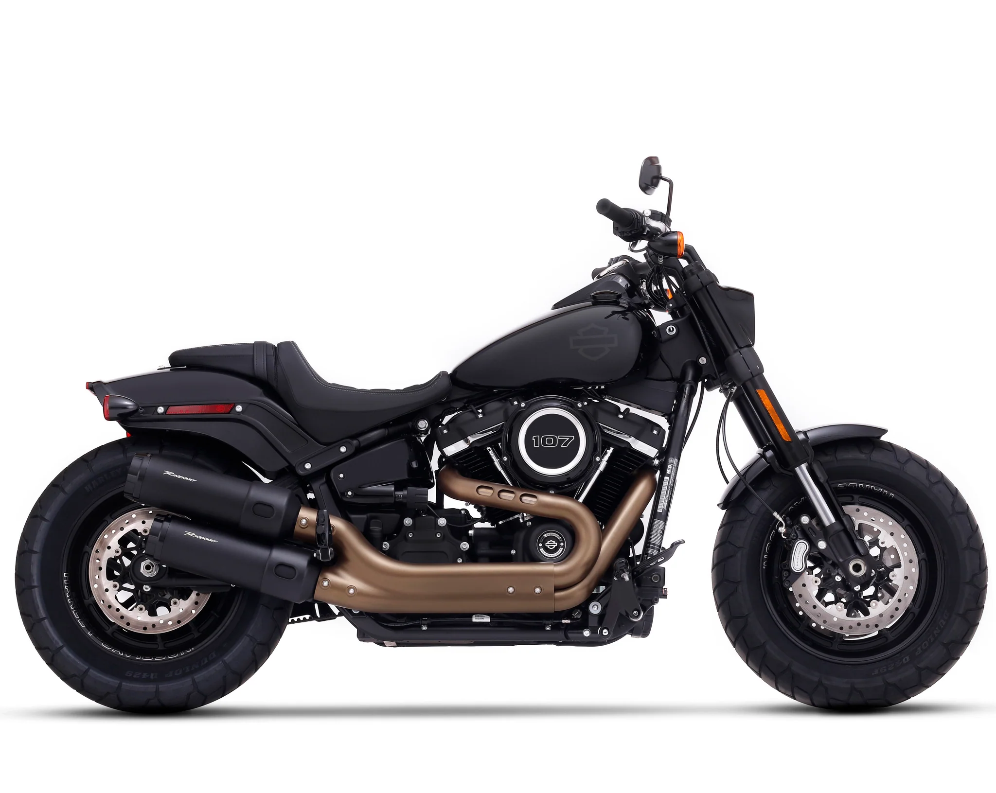 2018- MILWAUKEE EIGHT (M8) FAT BOB – 4.5 SLIP-ONS