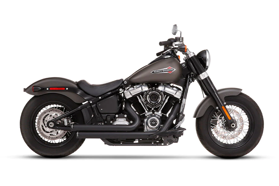 2018- MILWAUKEE EIGHT (M8) SOFTAIL – 2-2 FULL SYSTEMS | Black