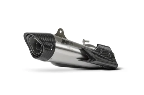 Zard Titanium Slip On Exhaust For Triumph Street Triple 765 2020-2022