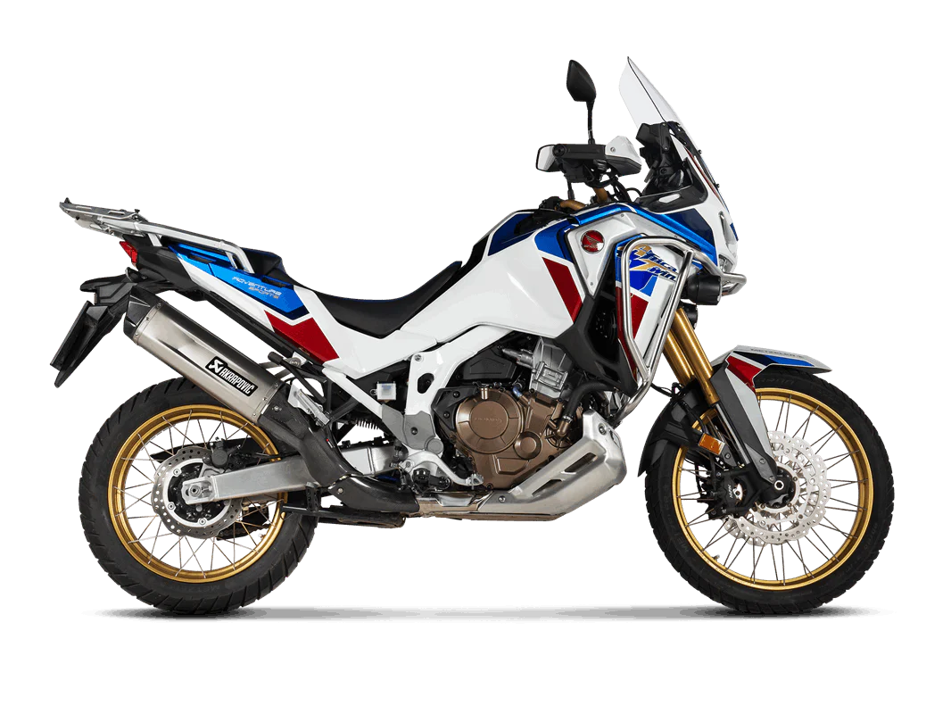 HONDA CRF1100L AFRICA TWIN ADVENTURE SPORTS 2020-2023 SLIP-ON LINE (TITANIUM)