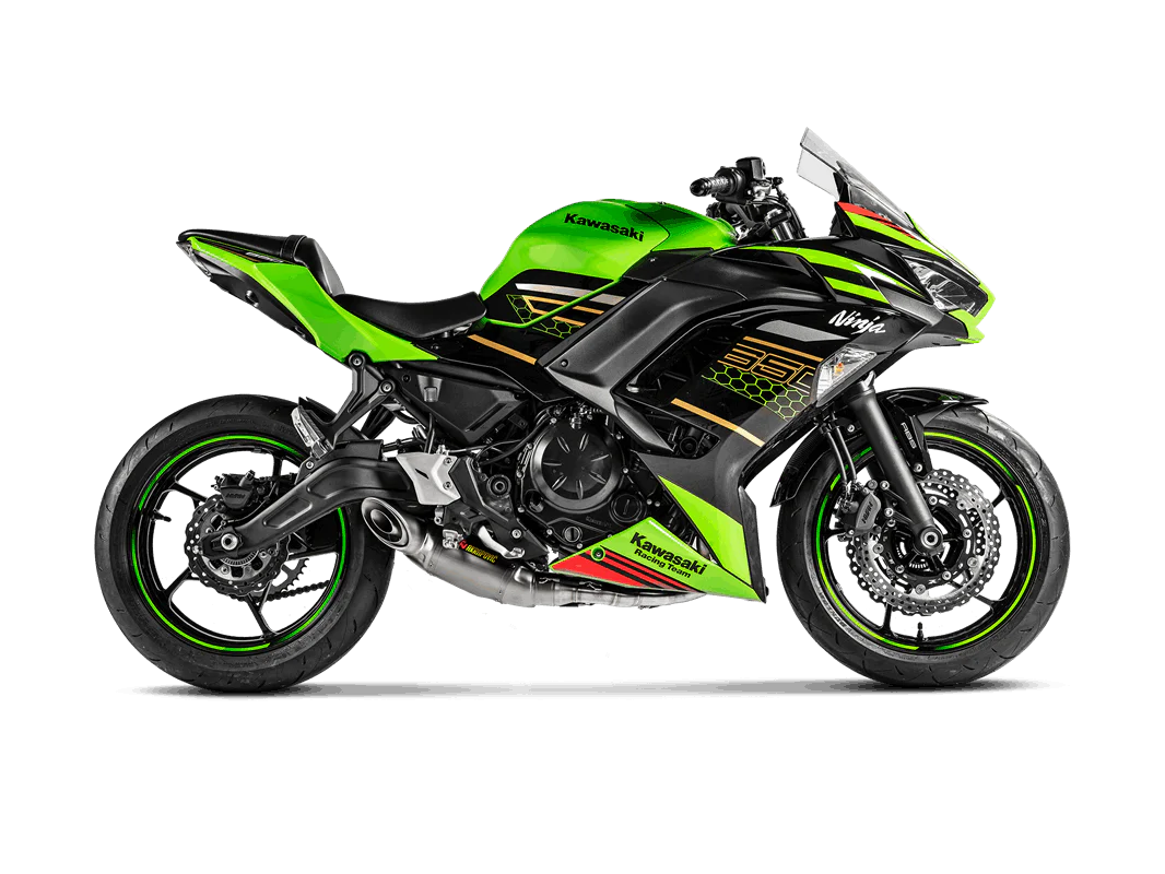 KAWASAKI NINJA 650 2021 -2023 RACING LINE (TITANIUM)