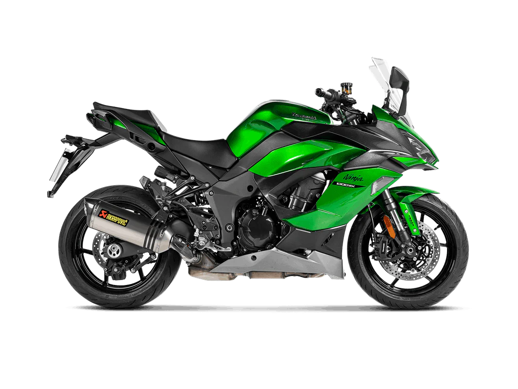 KAWASAKI NINJA 1000SX (20-24) SLIP-ON (TITANIUM) AKRAPOVIC