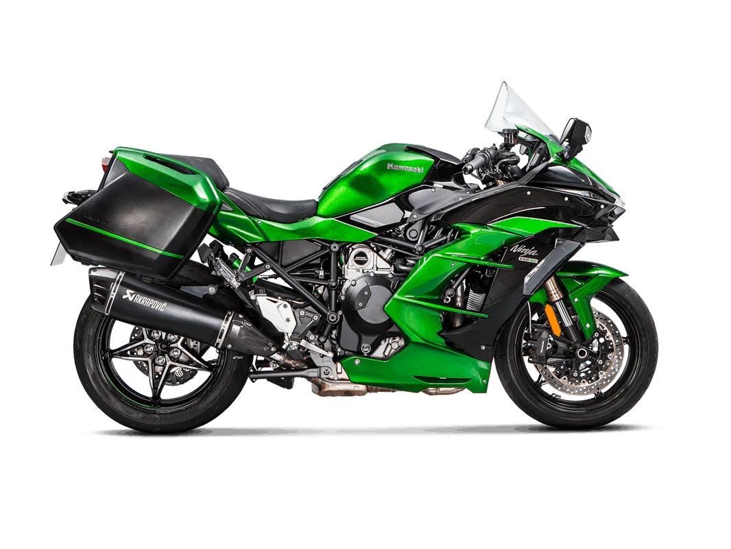 KAWASAKI NINJA H2 SX 2018 -2020 SLIP-ON LINE (TITANIUM)