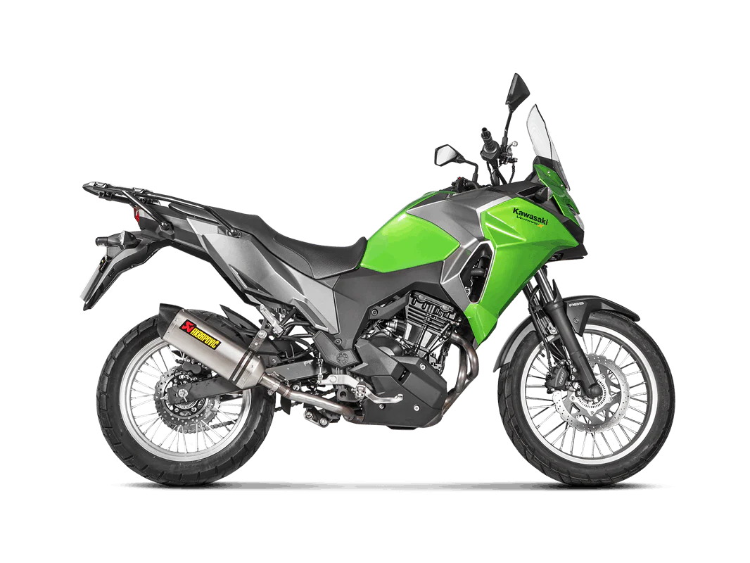 KAWASAKI VERSYS-X 250/300 2017 -2020 SLIP-ON LINE (TITANIUM)