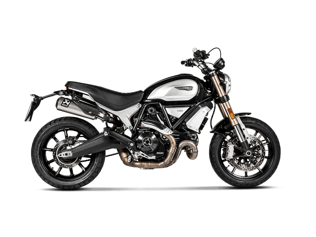 DUCATI SCRAMBLER 1100 2018 -2020 SLIP-ON LINE (TITANIUM)