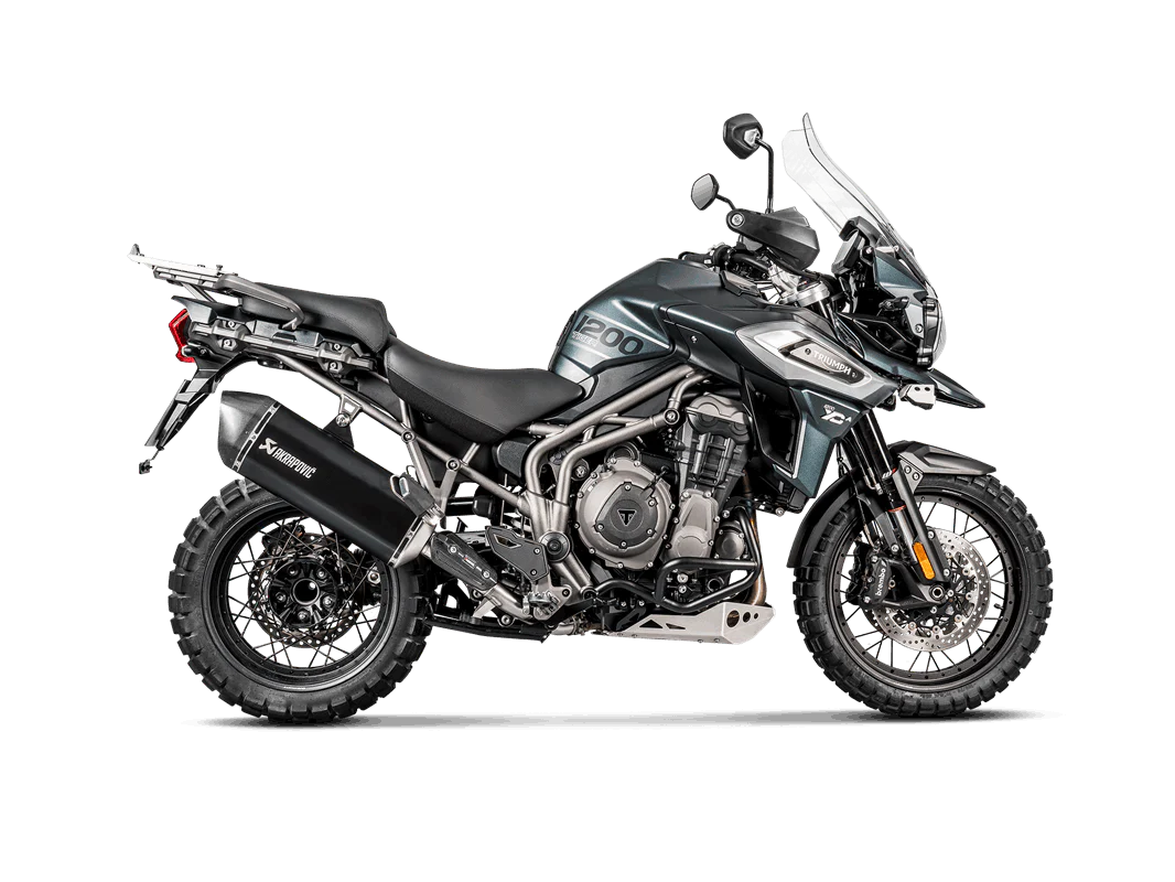 TRIUMPH TIGER 1200 XR/XRX/XRT/XCX/XCA 2018 -2020 SLIP-ON LINE (TITANIUM)