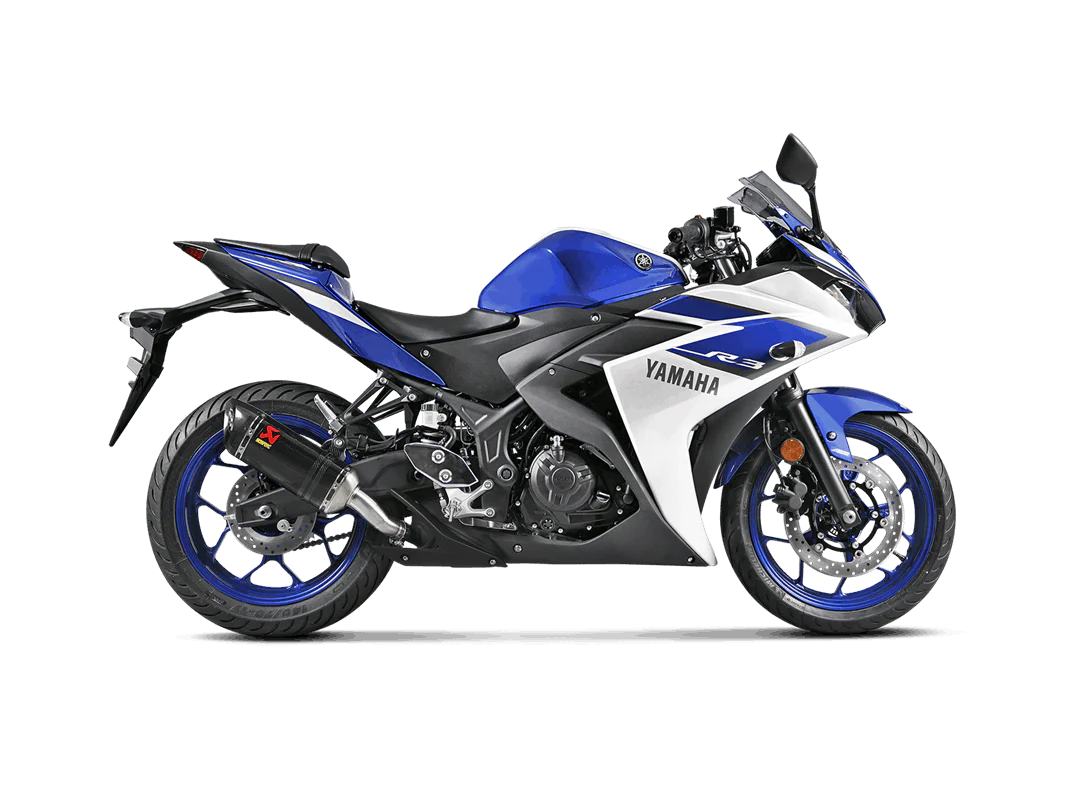 YAMAHA YZF-R3 2015 -2018 SLIP-ON LINE (CARBON)