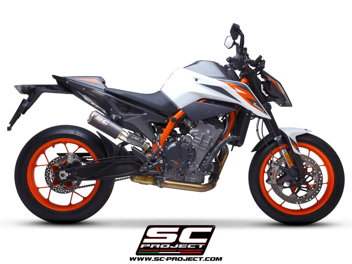 KTM 790 Duke (2018 – 2020) CR-T M2 Muffler, carbon fibre