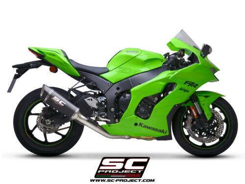 kawasaki ninja zx-10r/rr (21-24) sc sc1-r carbon de-cat pipe