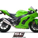 KAWASAKI NINJA ZX-10R/RR (21-24) SC SC1-R Titanium De-Cat Pipe