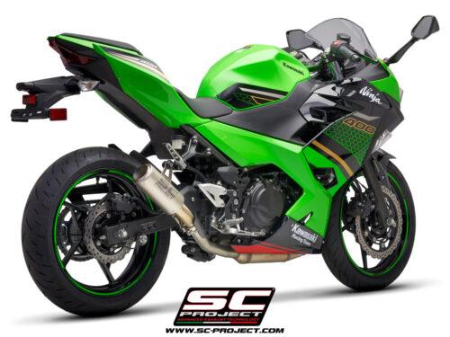 KAWASAKI NINJA 400 (18-20) SC CR-T Titanium Exhaust (Slip On)