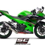 kawasaki ninja 400 (18-20) sc1-m full exhaust system