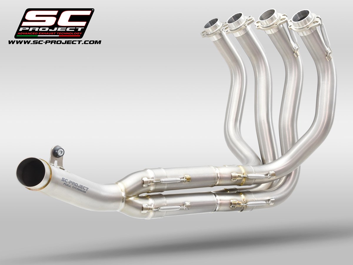 KAWASAKI Z 900 (2020-2023) – EURO 5 SS Full system 4-2-1 compatible with S1, S1-GP, SC1-R, GP-M2, Oval, CR-T, SC1-M Muffler (Muffler not included)