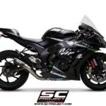 KAWASAKI NINJA ZX-10R /RR 16-20 SC CR-T carbon (De-Cat pipe)