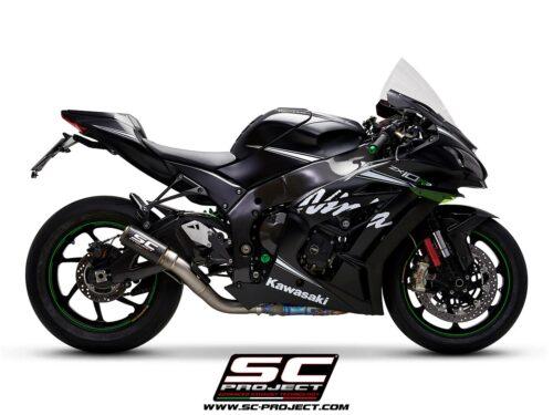 KAWASAKI NINJA ZX-10R /RR 16-20 SC CR-T carbon (De-Cat pipe)