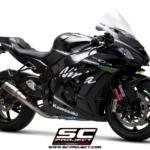 KAWASAKI NINJA ZX-10R/RR 16-20 SC CR-T titanium (De-Cat pipe) - Image 5