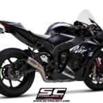 KAWASAKI NINJA ZX-10R/RR 16-20 SC CR-T titanium (De-Cat pipe) - Image 4