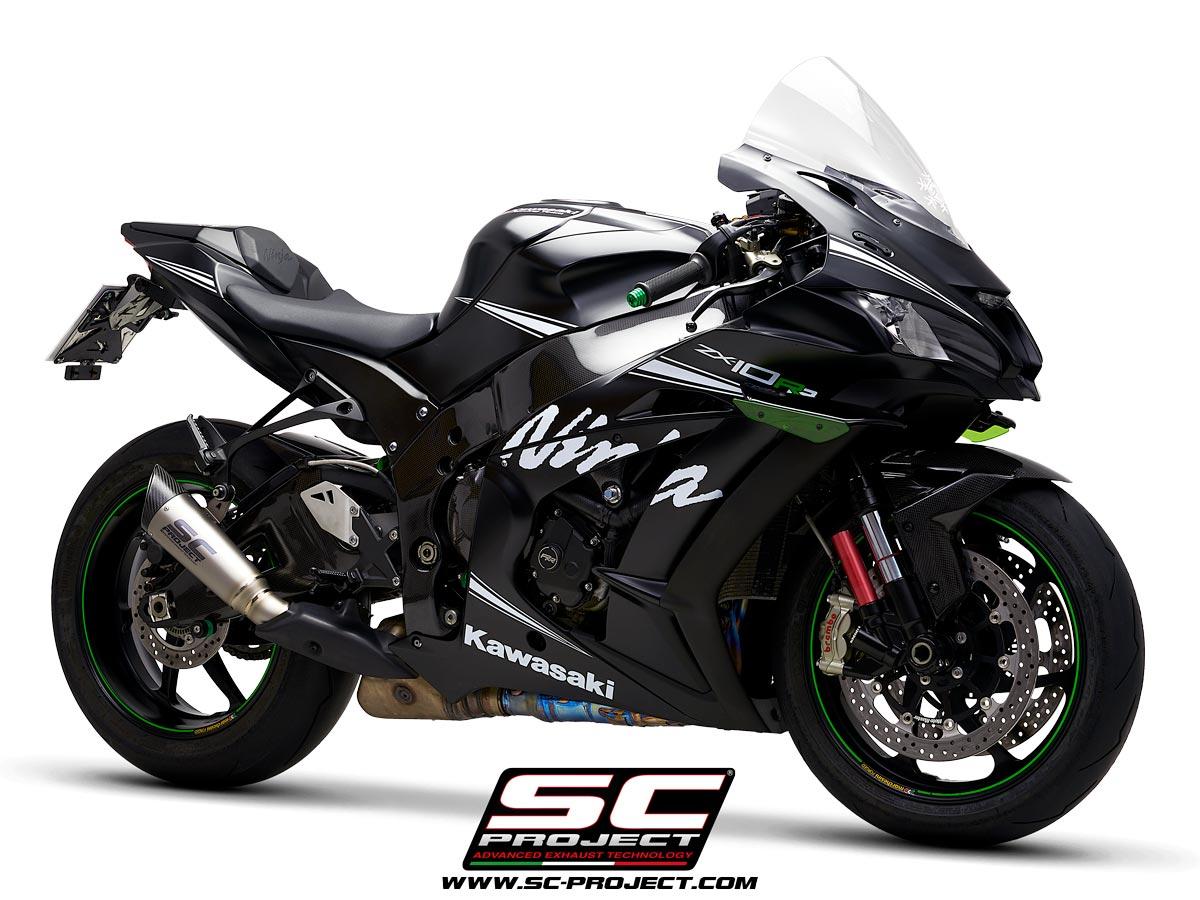 KAWASAKI NINJA ZX-10R/RR (16-20) SC S1 titanium