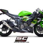 SC Project S1 Titanium Exhaust For Kawasaki Ninja ZX-6R (19-21)