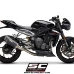 Triumph Street Triple 765 (17-19) S/R/RS SC Project SC1-R Carbon Full Exhaust System