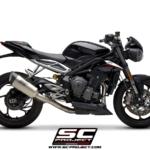 Triumph Street Triple 765 (17-19) R/RS SC Project SC1-R Titanium Full Exhaust System