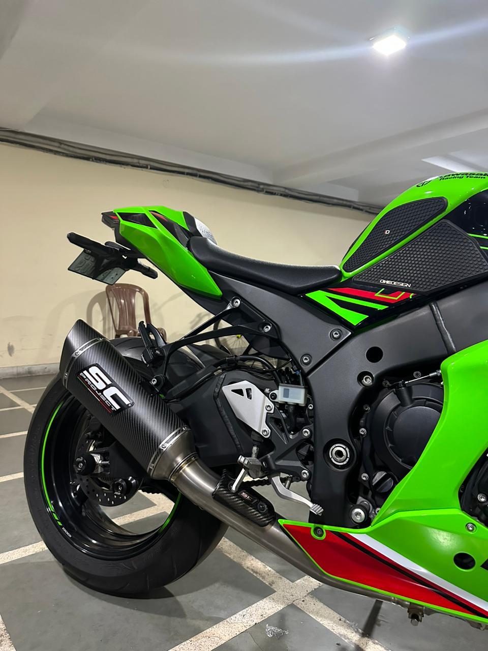 SC1-R MUFFLER, CARBON FIBRE, WITH CARBON FIBRE END CAP ZX-10R