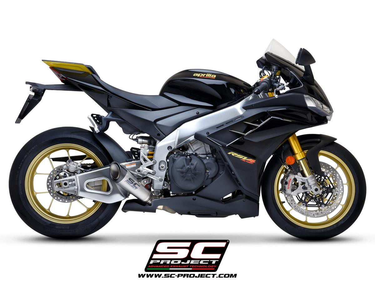 APRILIA RSV4 (2021 – 2023) – FACTORY S1 Muffler, low position