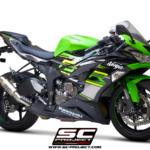 Kawasaki Ninja ZX-6R SC GP70-R Titanium Slip On Exhaust