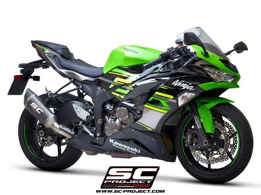 SC1-R CARBON EXHAUST NINJA ZX-6R 636 (2019 – 2024)