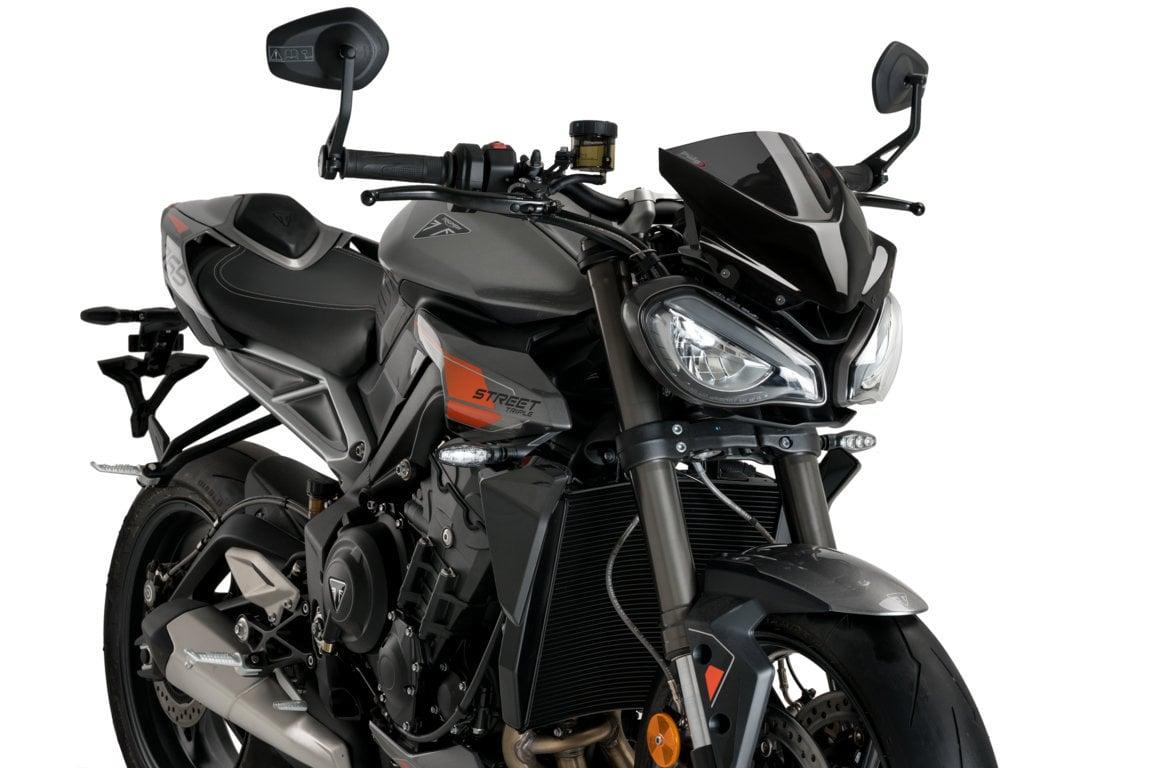 PUIG WINDSHIELD NEW GENERATION SPORT FOR TRIUMPH STREET TRIPLE 765 RS 2023