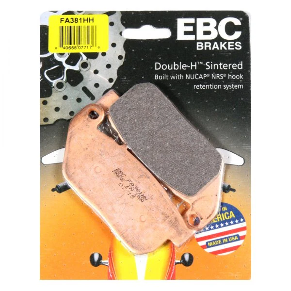 EBC Front Brake Pads for Harley Davidson Iron 883 (FA381HH)