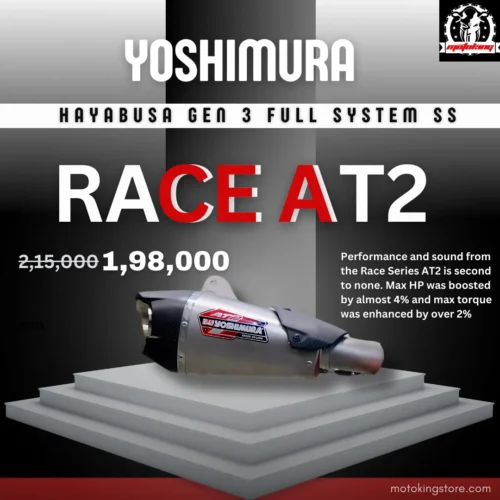 Yoshimura Race AT2 SS Full System Exhaust For Hayabusa Gen 3 2022 - 2024