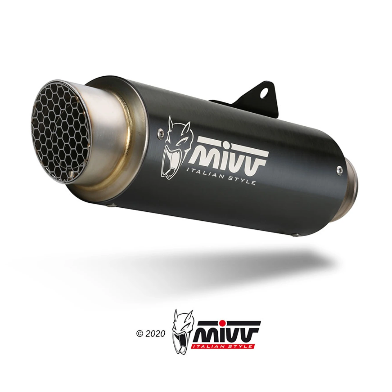 MIVV Black GP Pro Exhaust For Kawasaki ZX-6R