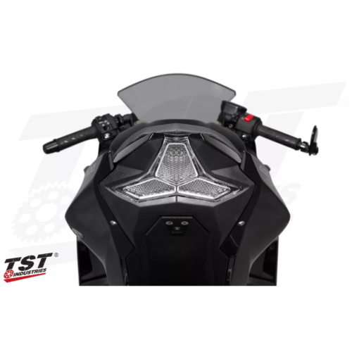 TST Clear Lens Tail Light For Kawasaki Ninja 400 2018 - Image 2
