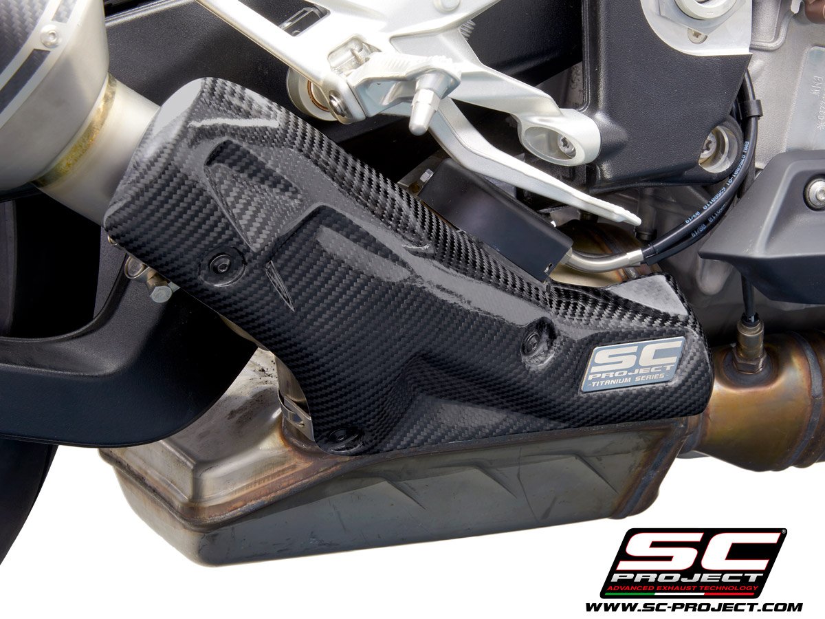 SC Project Performance Carbon fiber heat protection shield for BMW S1000RR (2020-2025) BS6