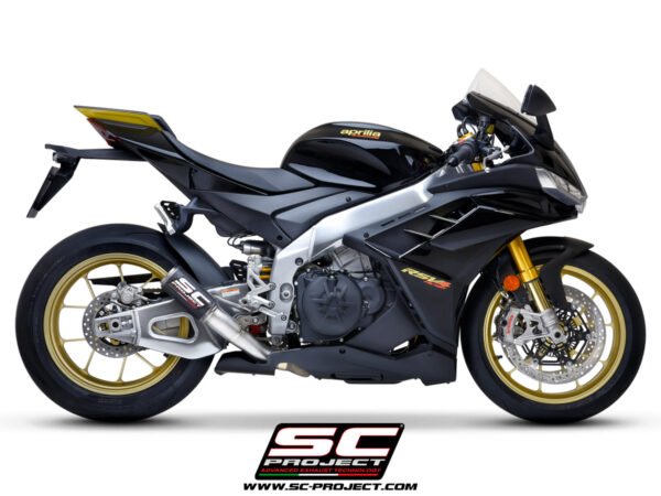 SC Project Performance Exhaust for Aprilia RSV4 (2021-2022) Exhuast CR-T Muffler, carbon fiber