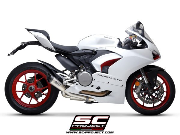 SC Project Performance Exhaust for Ducati Panigale V2 (2020-2022) Half-system 2-1, with S1 Muffler
