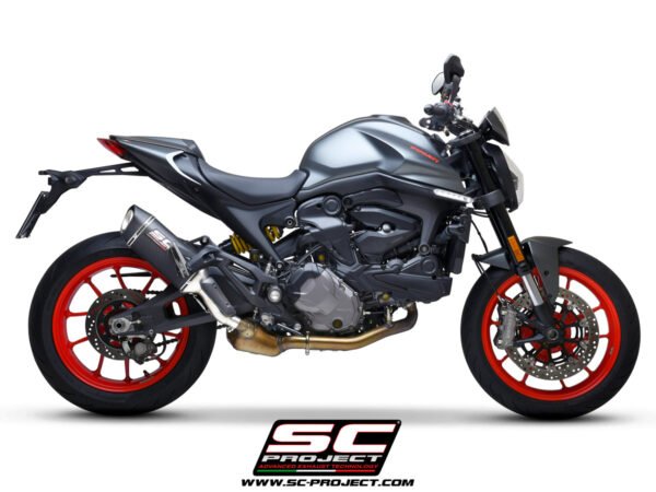 SC Project Performance Exhaust for Ducati Monster 937/ 950 (2021-2025) SC1-S Carbon Exhaust