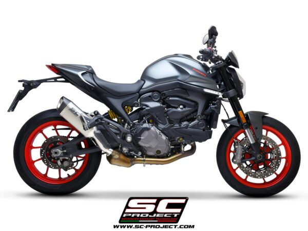 SC Project Performance Exhaust for Ducati Monster 937/ 950 (2021-2025) SC1-S Titanium Exhaust