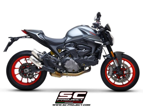 SC Project Performance Exhaust for Ducati Monster 937/ 950 (2021-2025) Twin CR-T Titaniun Exhaust